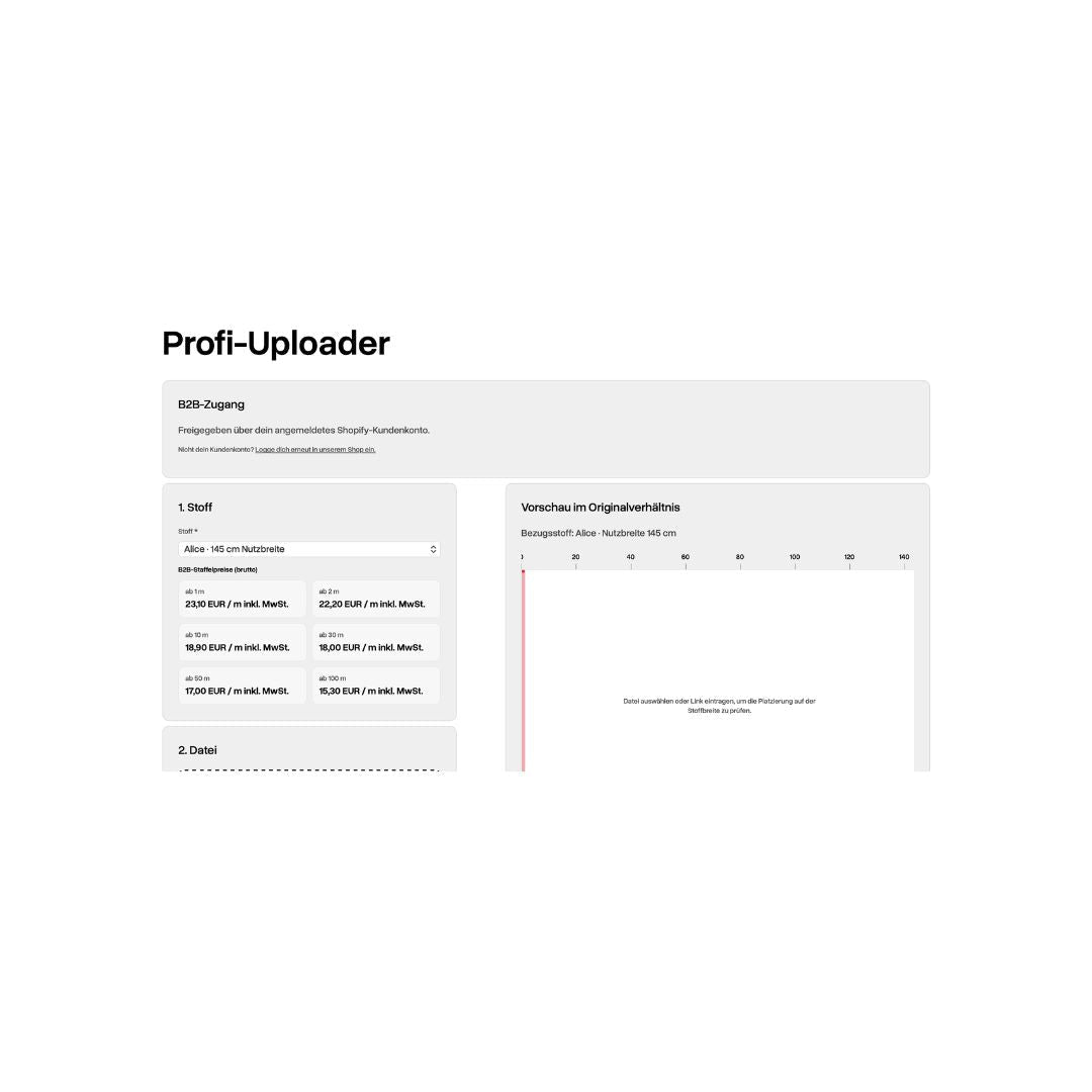 Druckdaten richtig anlegen: So funktioniert der Profi-Uploader für B2B-Kunden