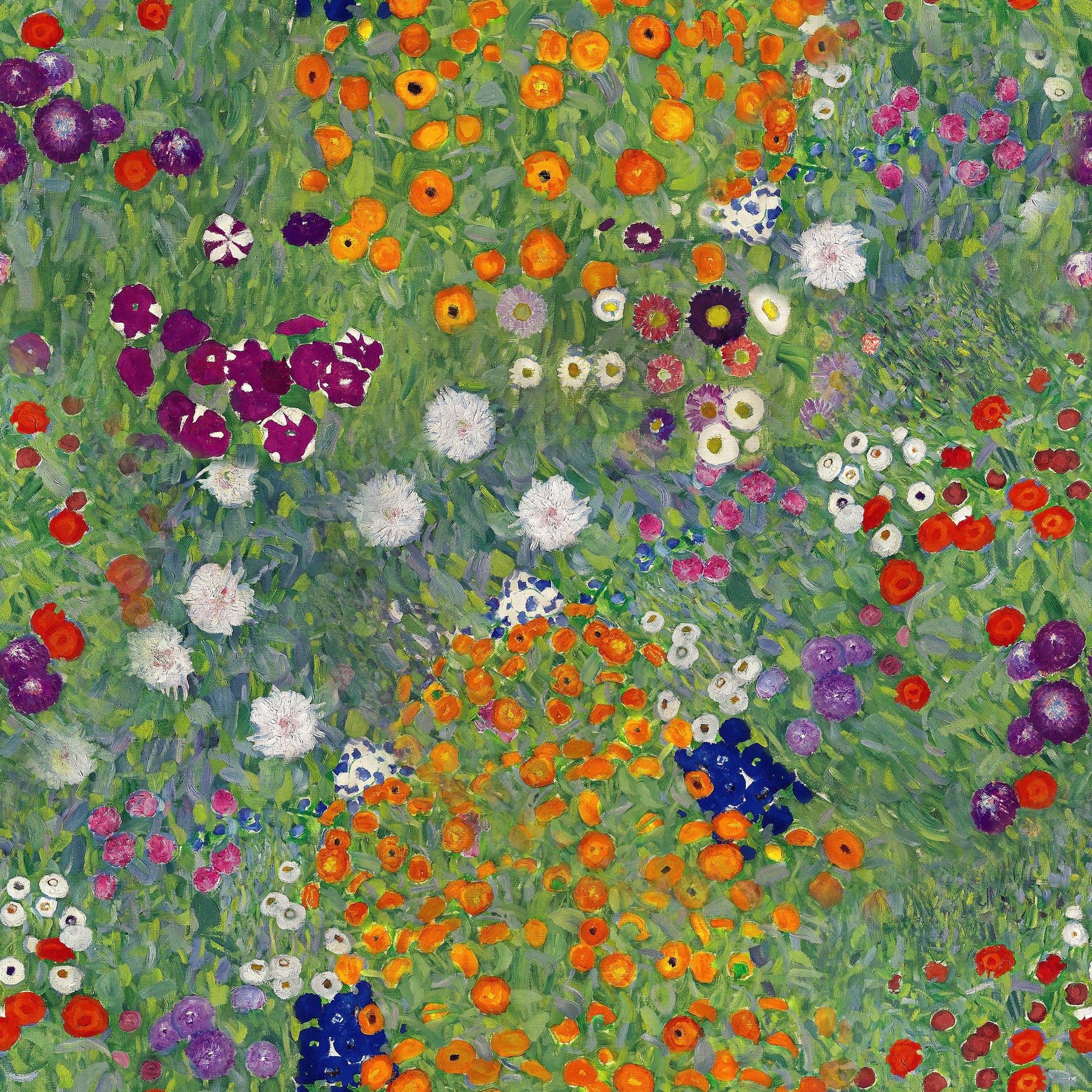 Bauerngarten in Malerei – Muster 006_133