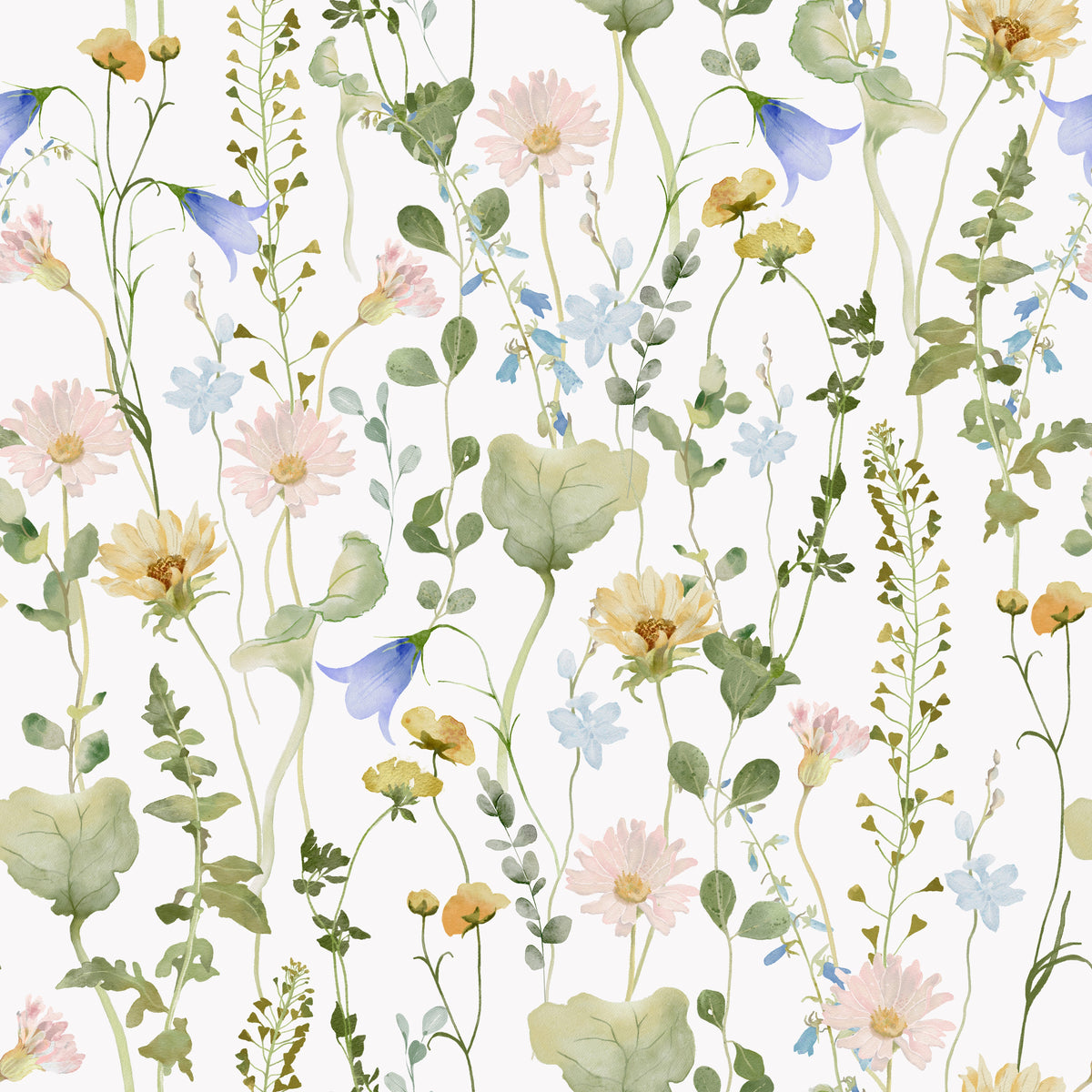 Wiesenblumen mit Glockenblumen – Muster 006_147
