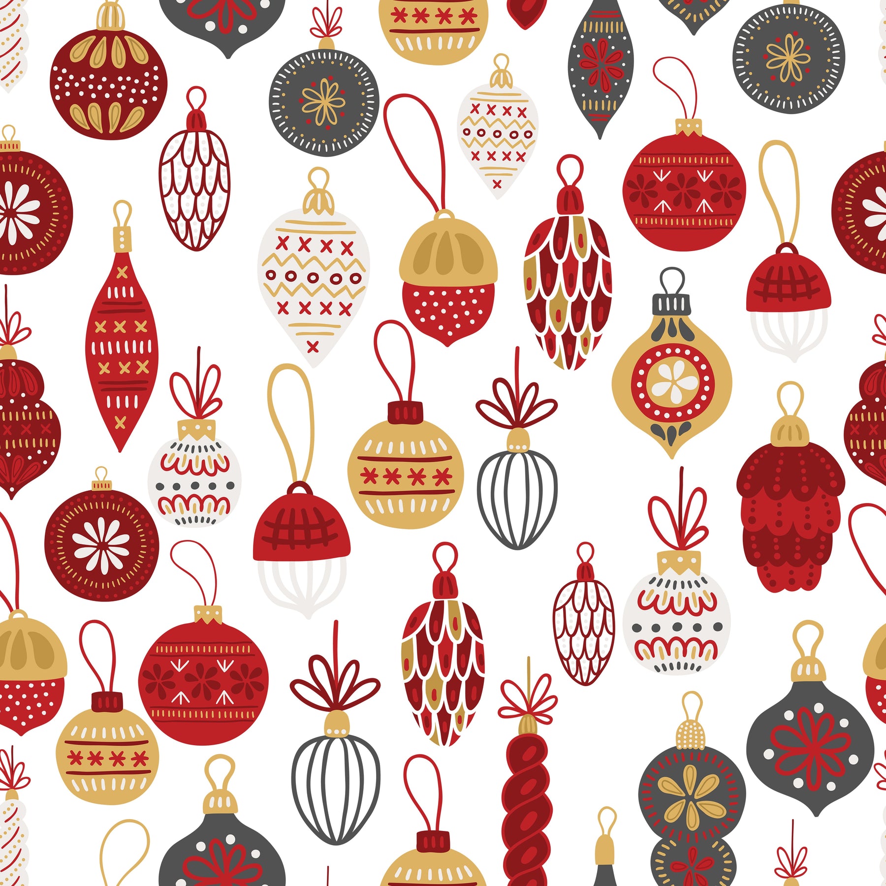 Christbaumkugeln Retro – Muster 006_195
