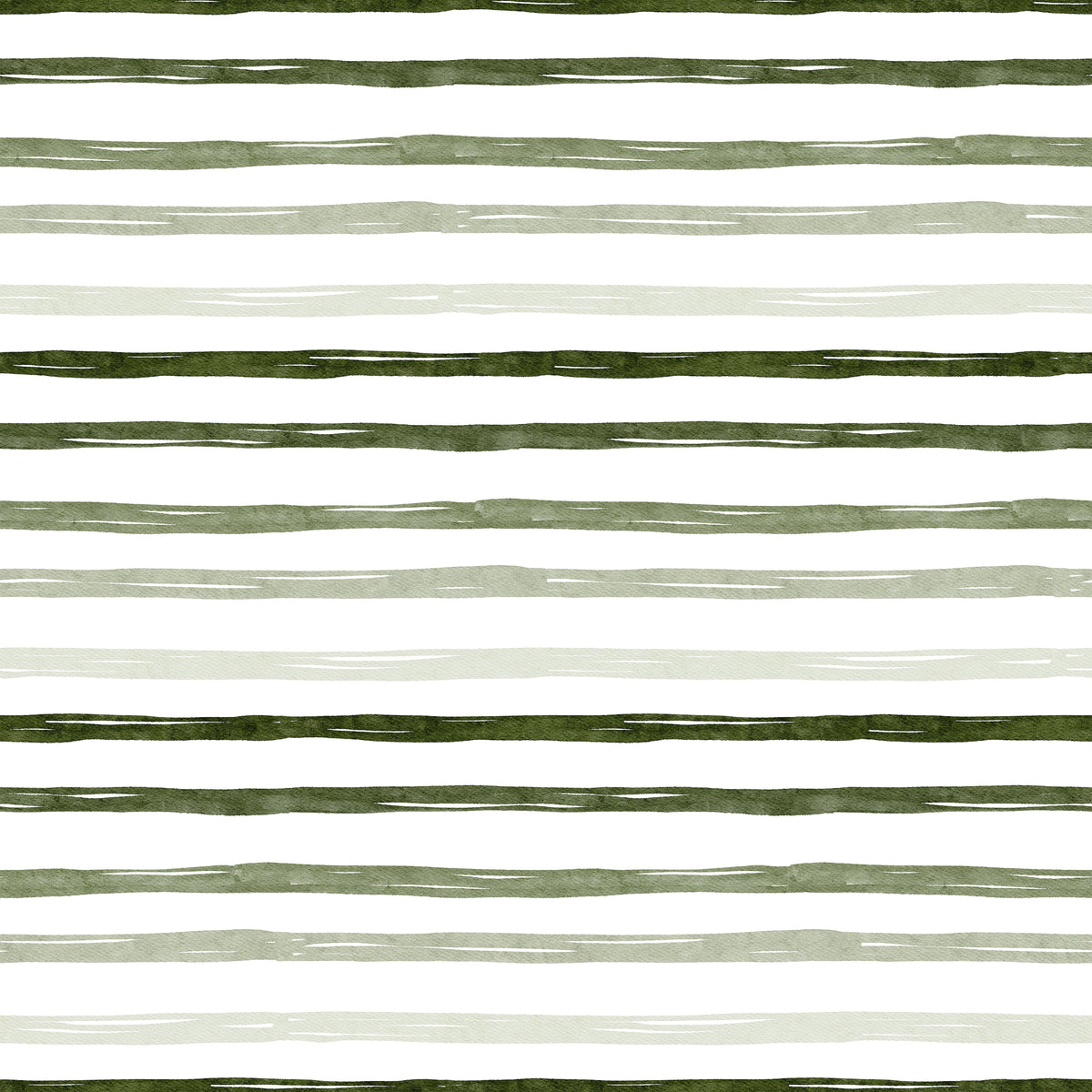 Aquarell-Streifen Salbeigrün – Muster 006_069