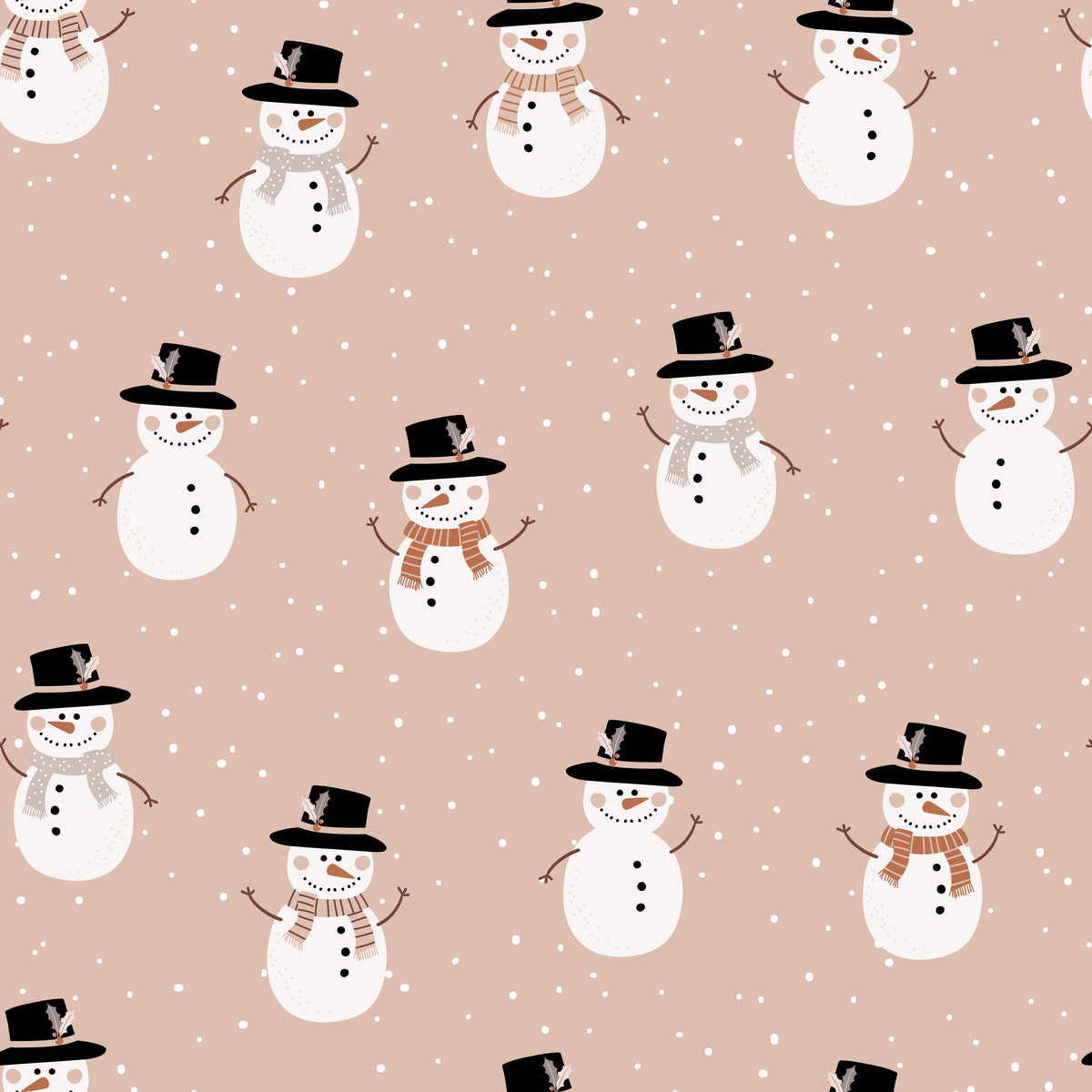 Snowmen – Cozy Christmas – Clay – Muster 010_002_02
