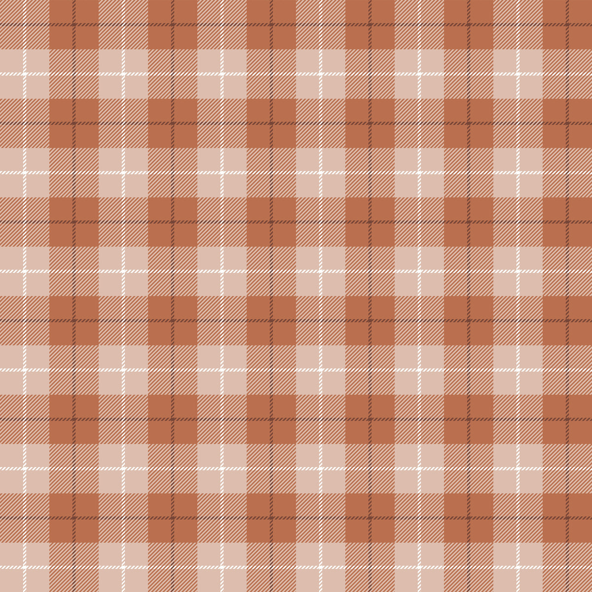 Winter Plaid – Cozy Christmas – Brown – Muster 010_009_02