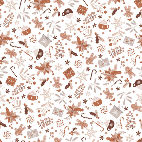All Things Festive – Cozy Christmas – White – Muster 010_010_01