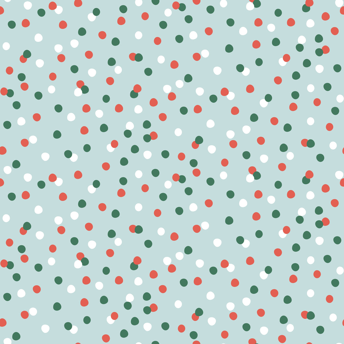 Colorful Confetti – Bright Christmas – Blue – Muster 010_015_02