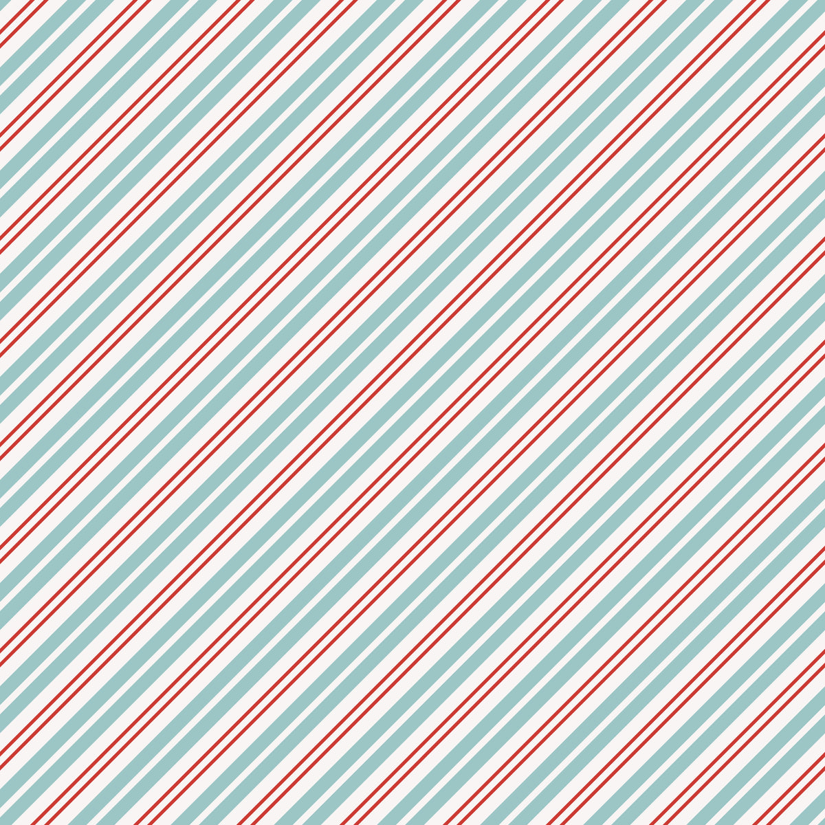 Red and Blue Diagonal Candy Stripes – Bright Christmas – Muster 010_023_02