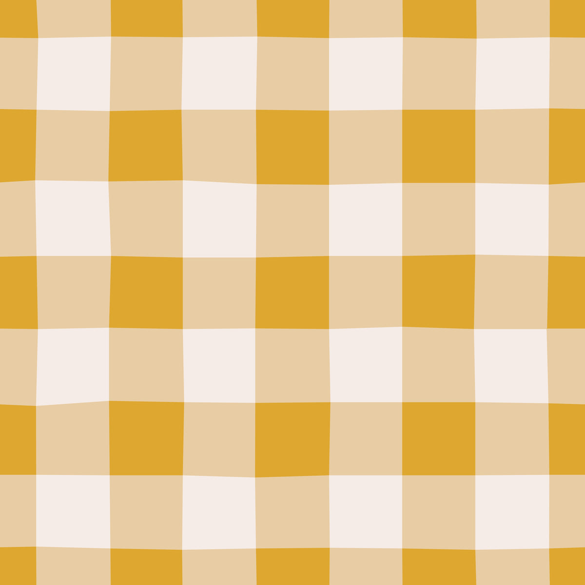 Classic Fall Checks Yellow