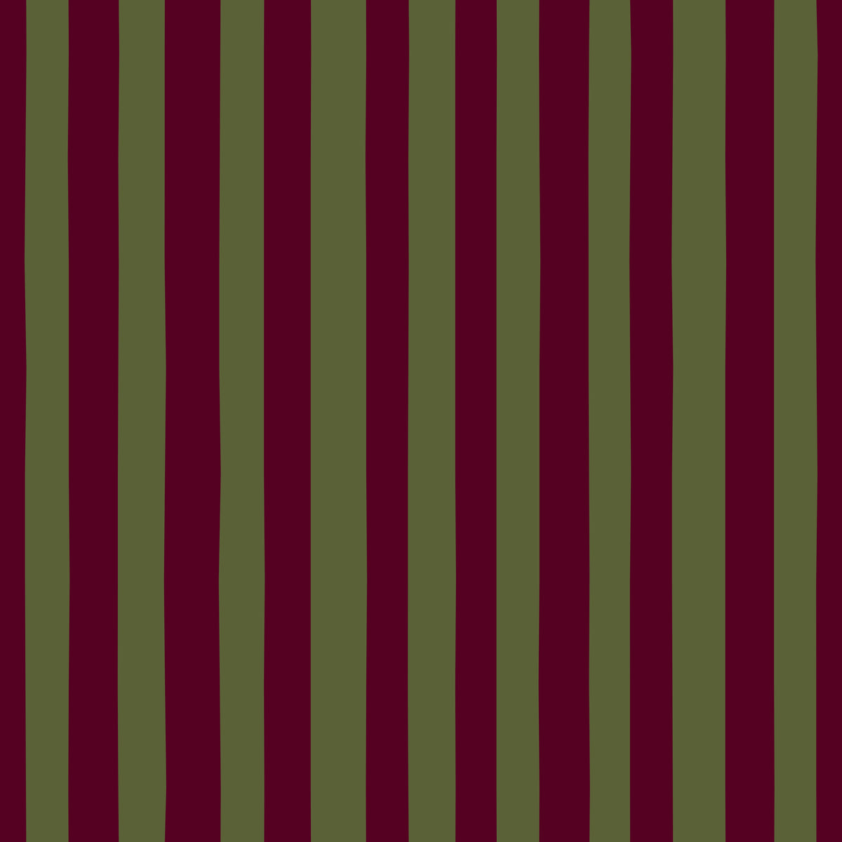 Fine Stripes Burgundy Olive