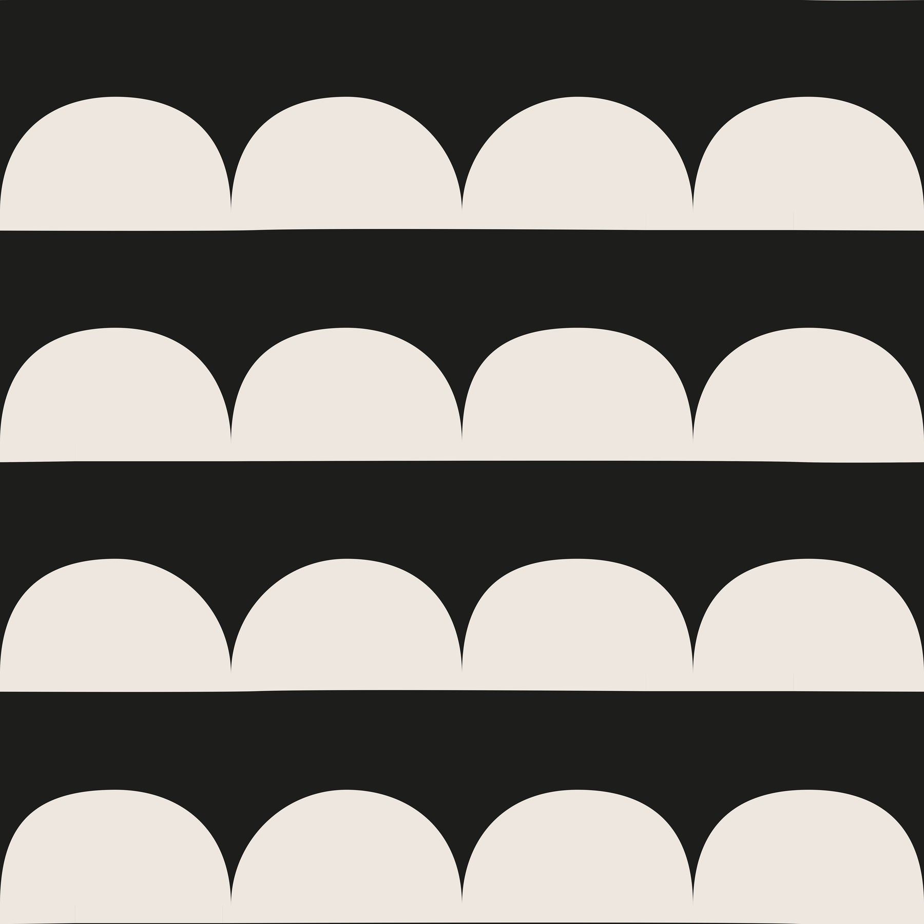 Half Circles Black
