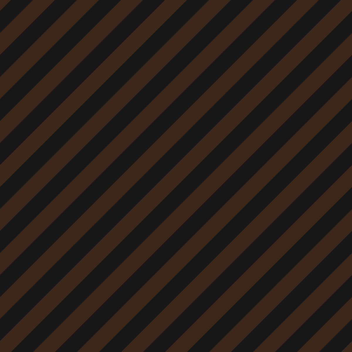 Diagonal Chocolate Stripes