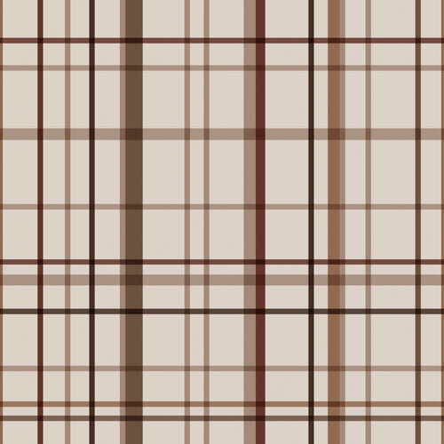 Beige Fall Plaid