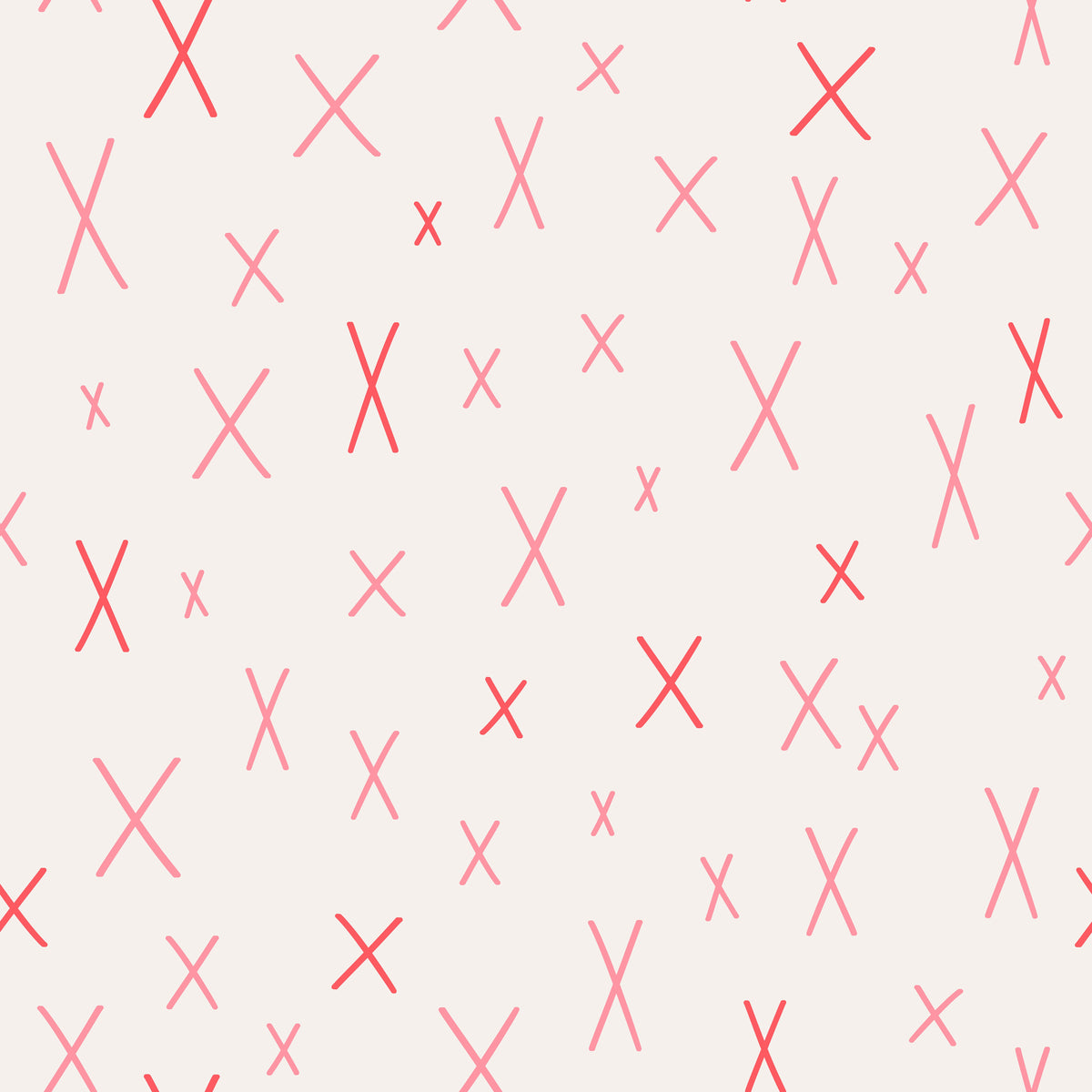 Cool Boho Crosses Pink