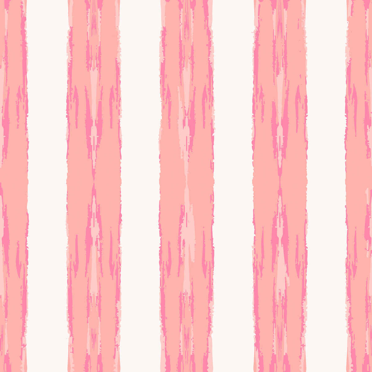 Brushy Stripes Pink