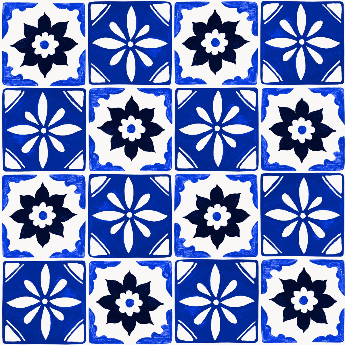 Portuguese Floral Tilework