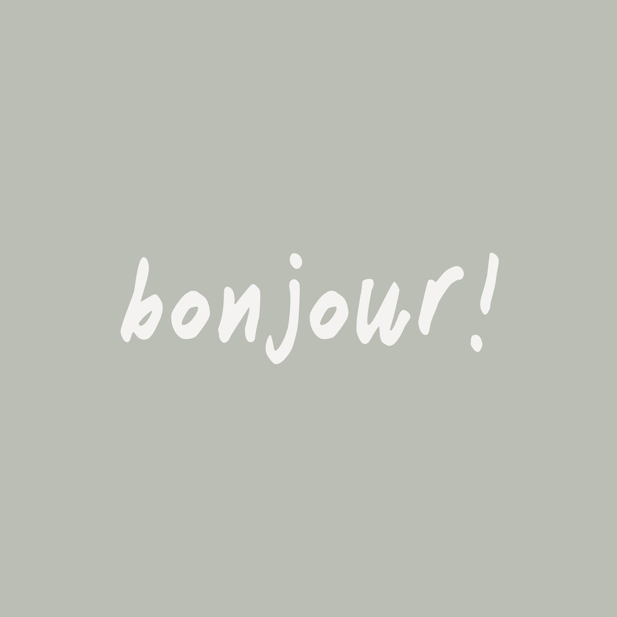 Bonjour – Muster 001_203