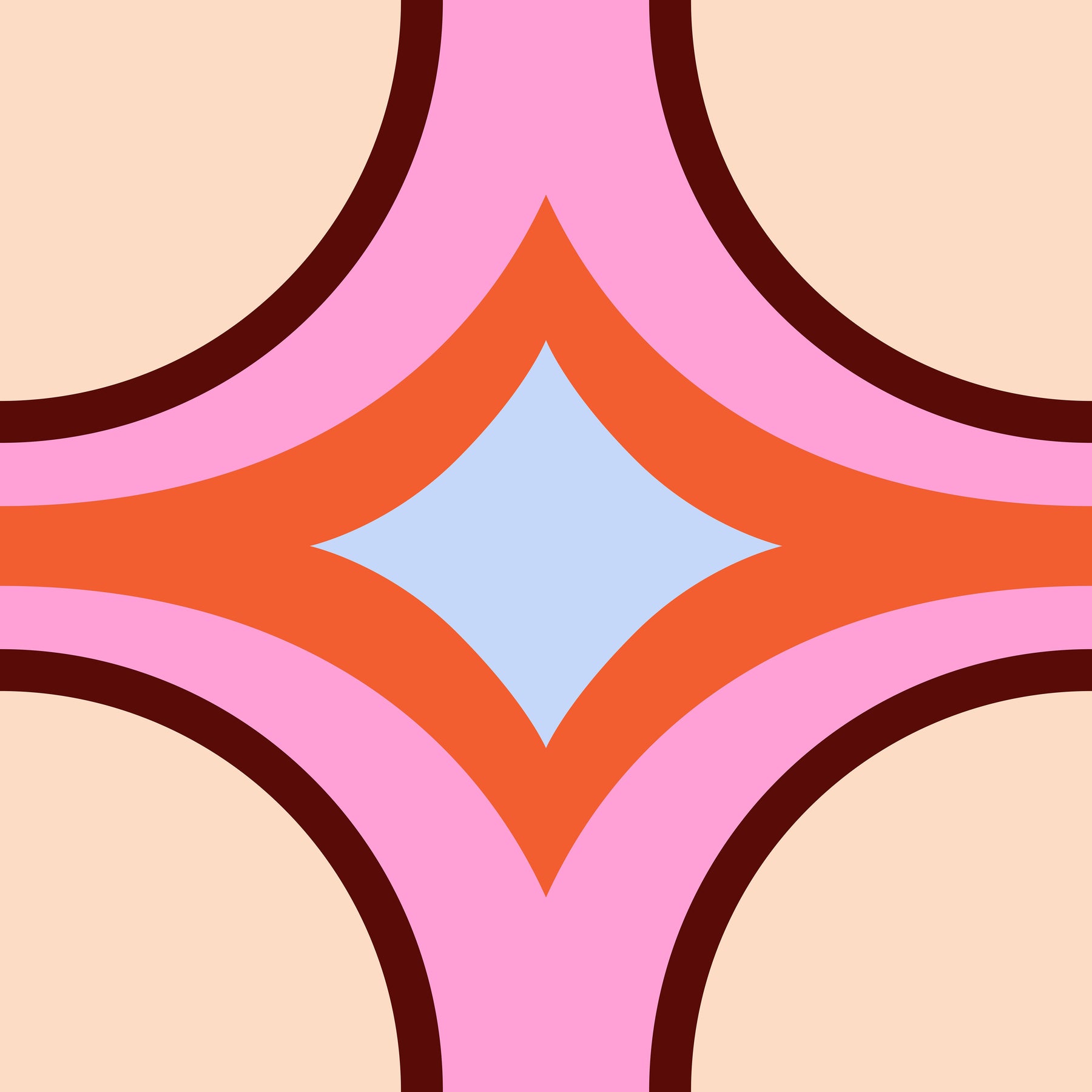 Retro Diamond Tile
