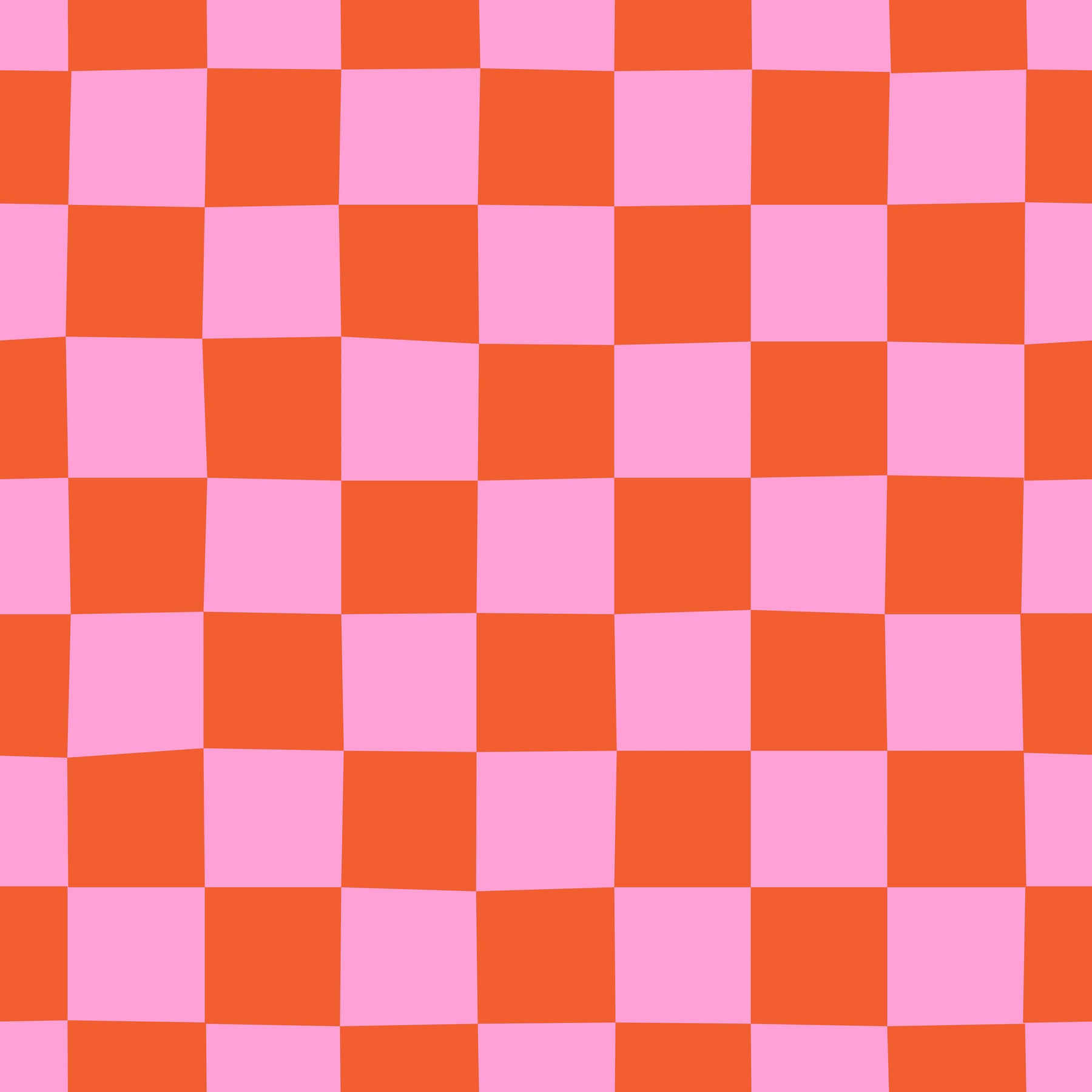 Happy Checks Orange Pink