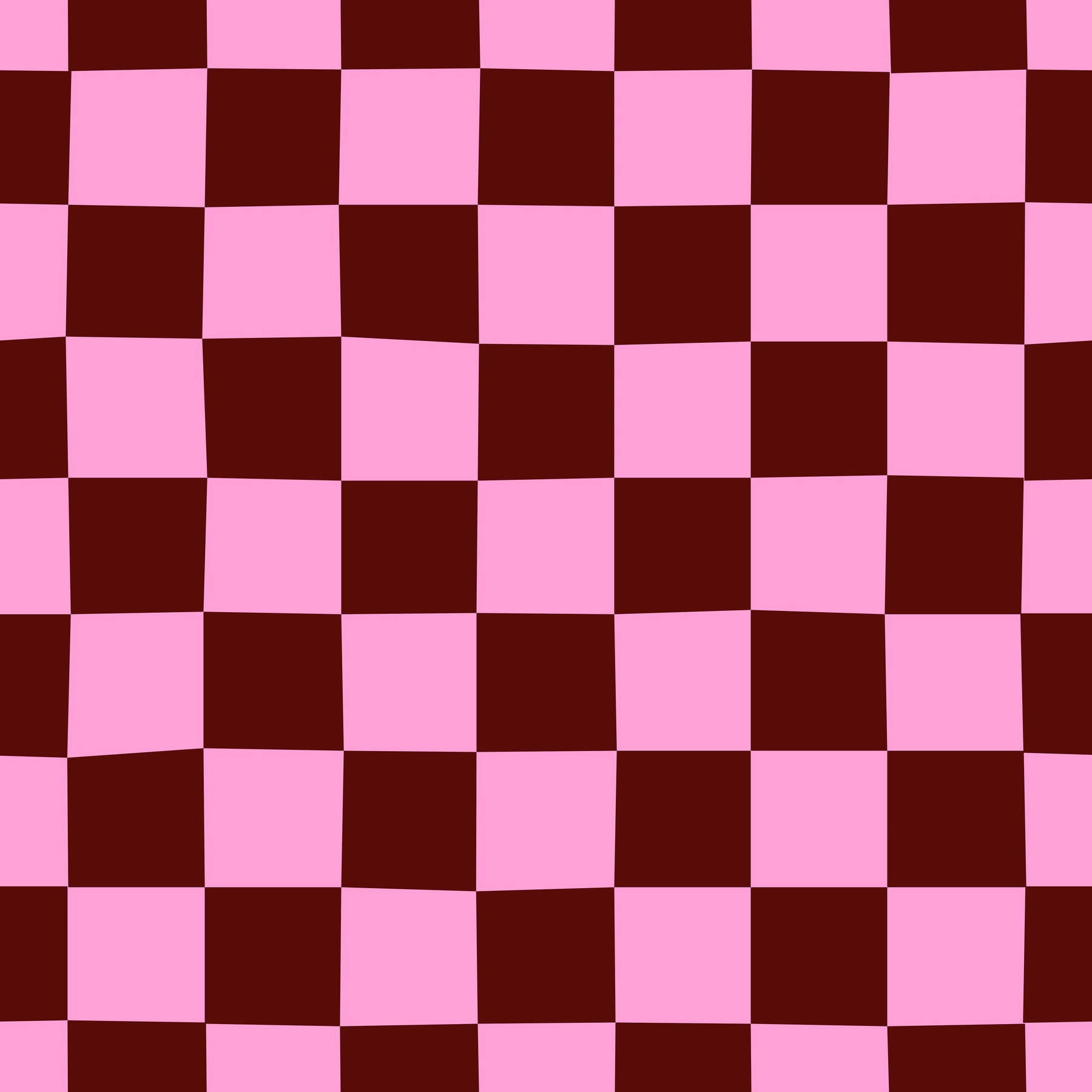 Happy Checks Pink Brown