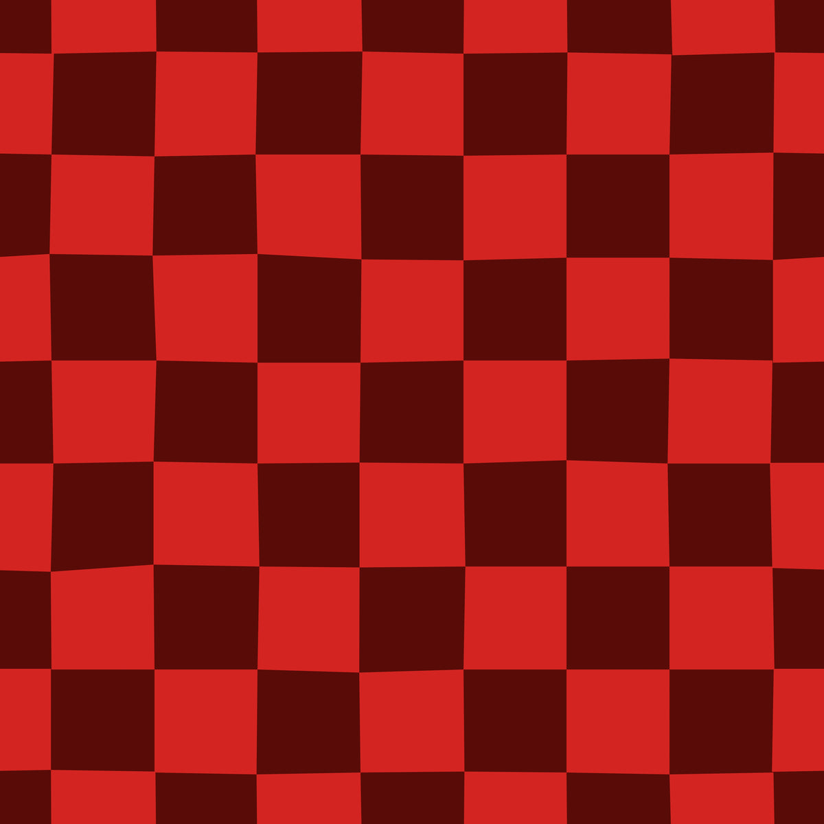 Happy Checks Brown Red