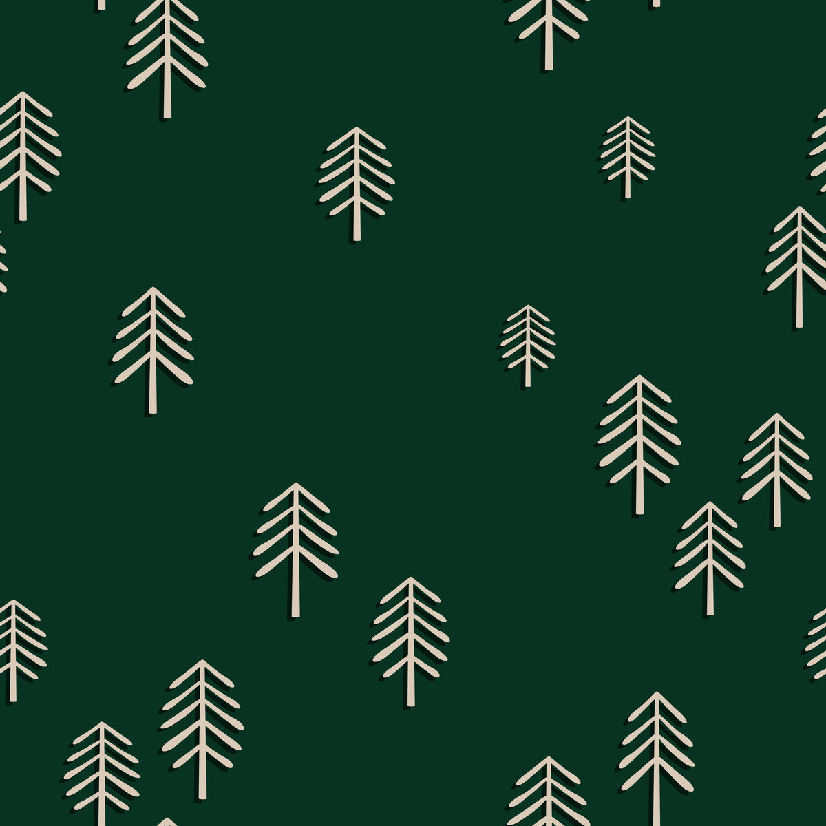 Fir Trees Pine Green – Muster 001_280