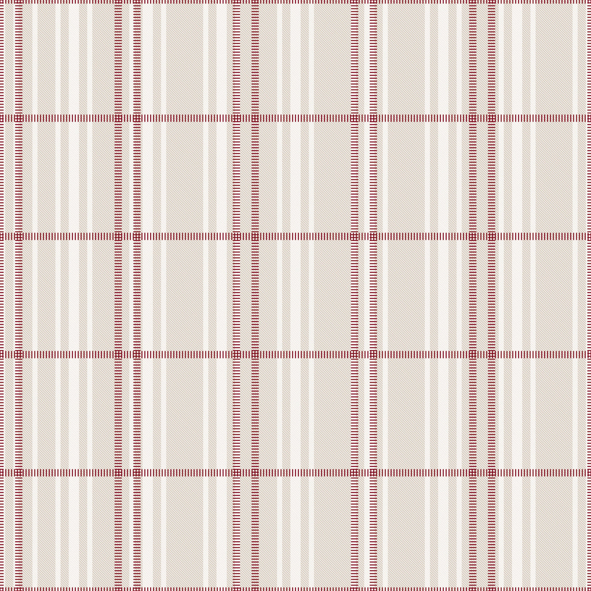 Embroidered Lines Red – Muster 001_281