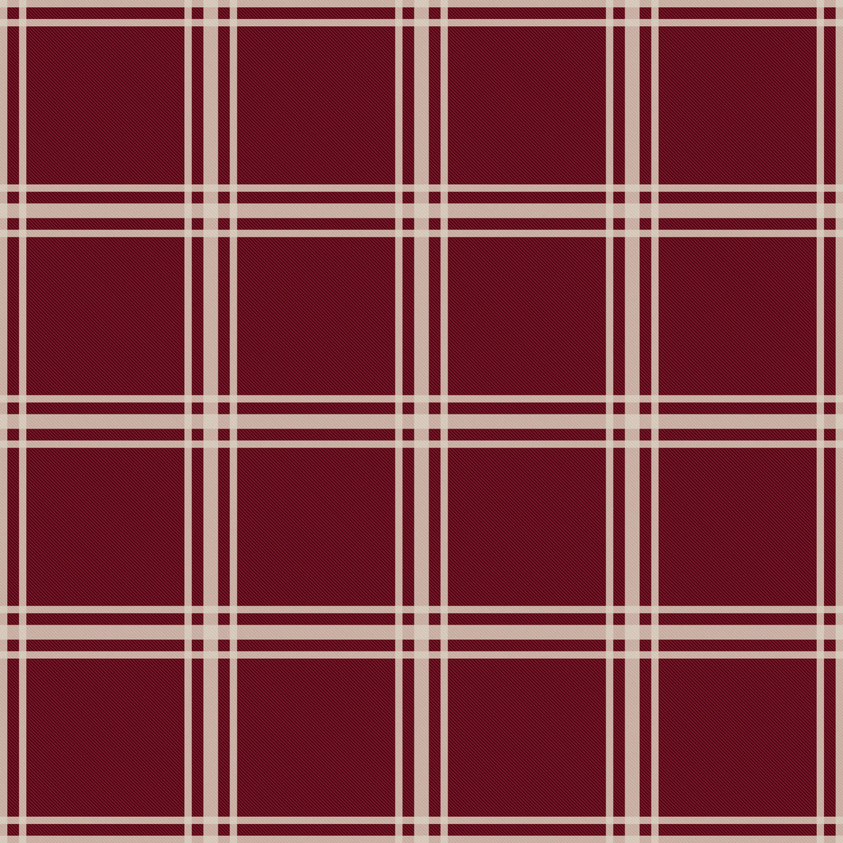 Cottage Checks Berry Red – Muster 001_291