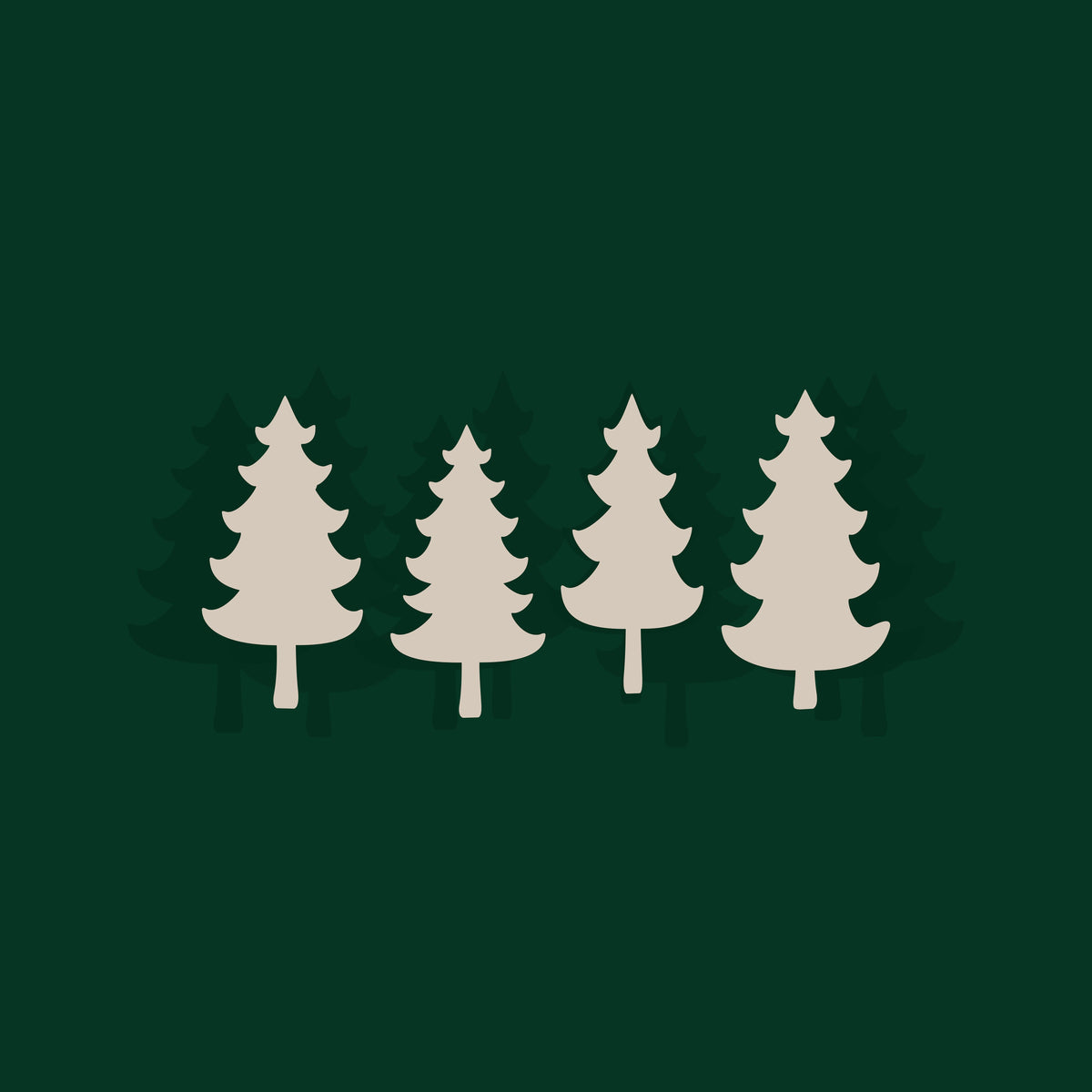 Winter Trees Pine – Muster 001_307