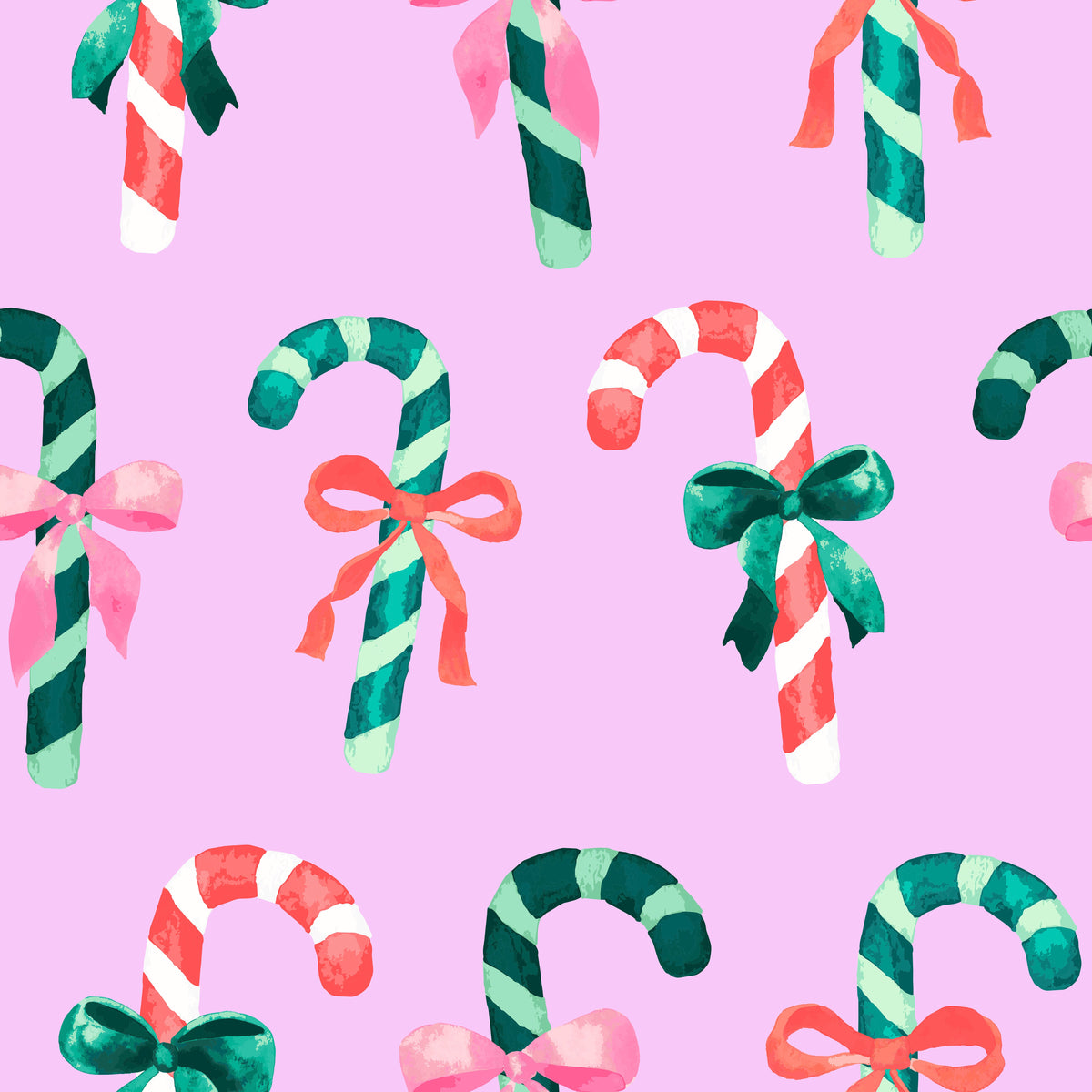 Zuckerstangen Lila – Muster 001_325