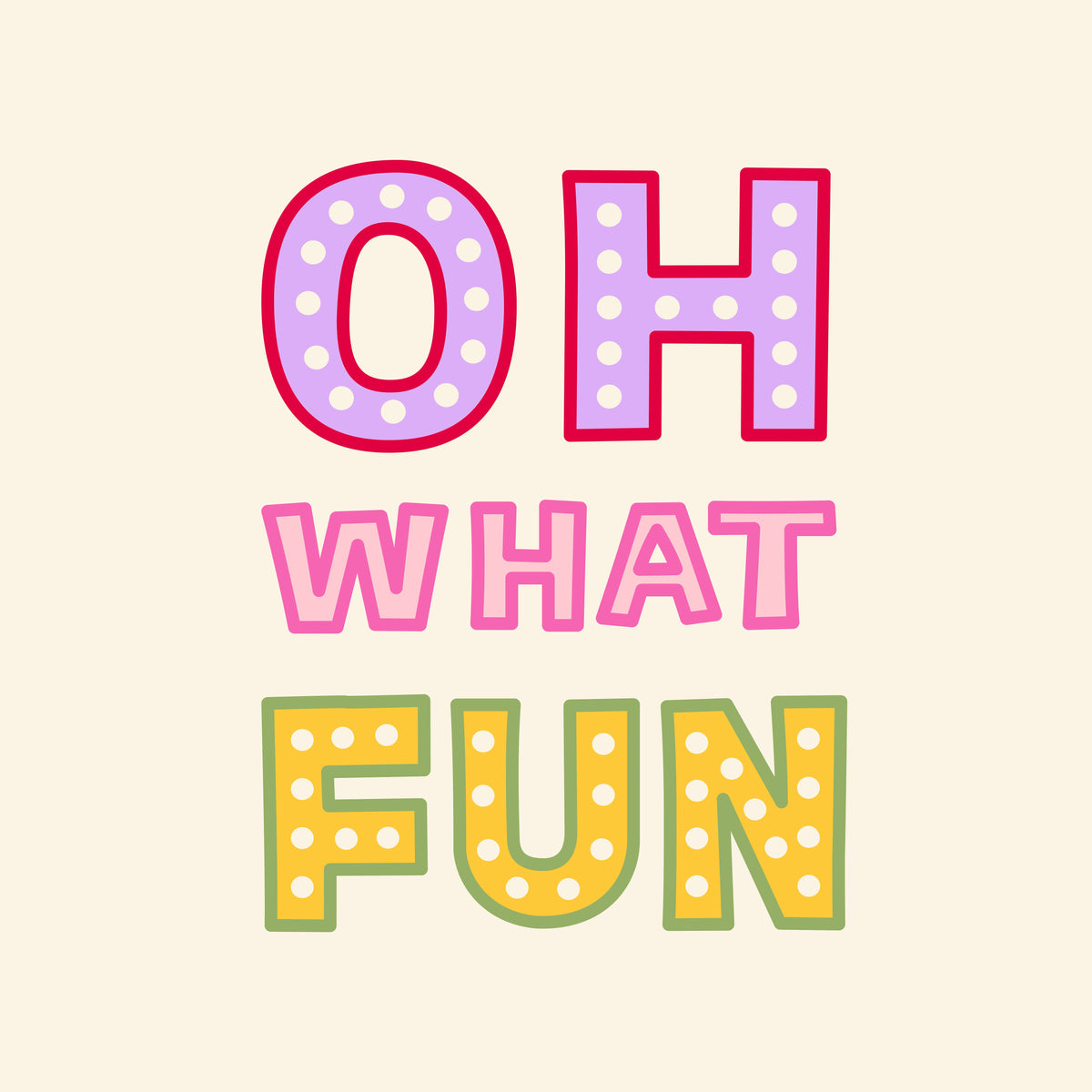 Oh What Fun – Muster 001_329