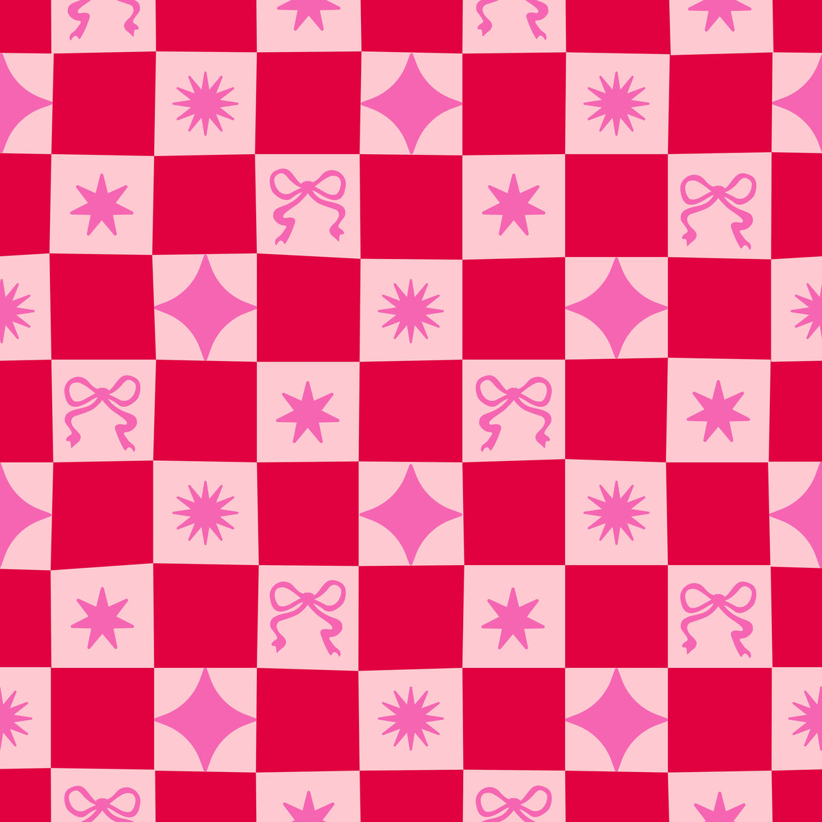 Red Christmas Pattern – Muster 001_332