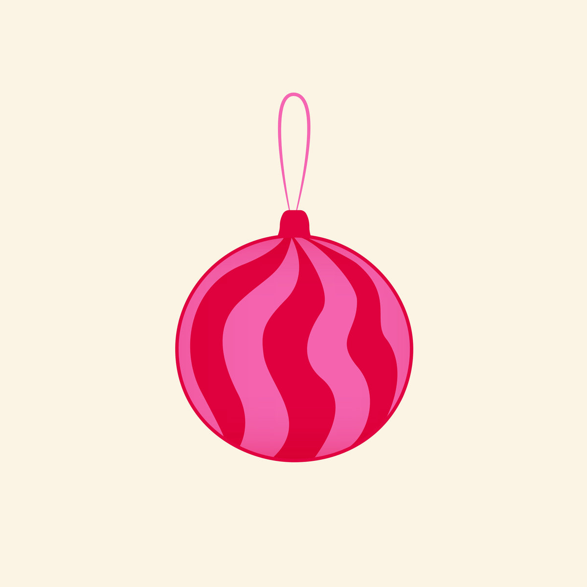 Christmas Ball Pink – Muster 001_334
