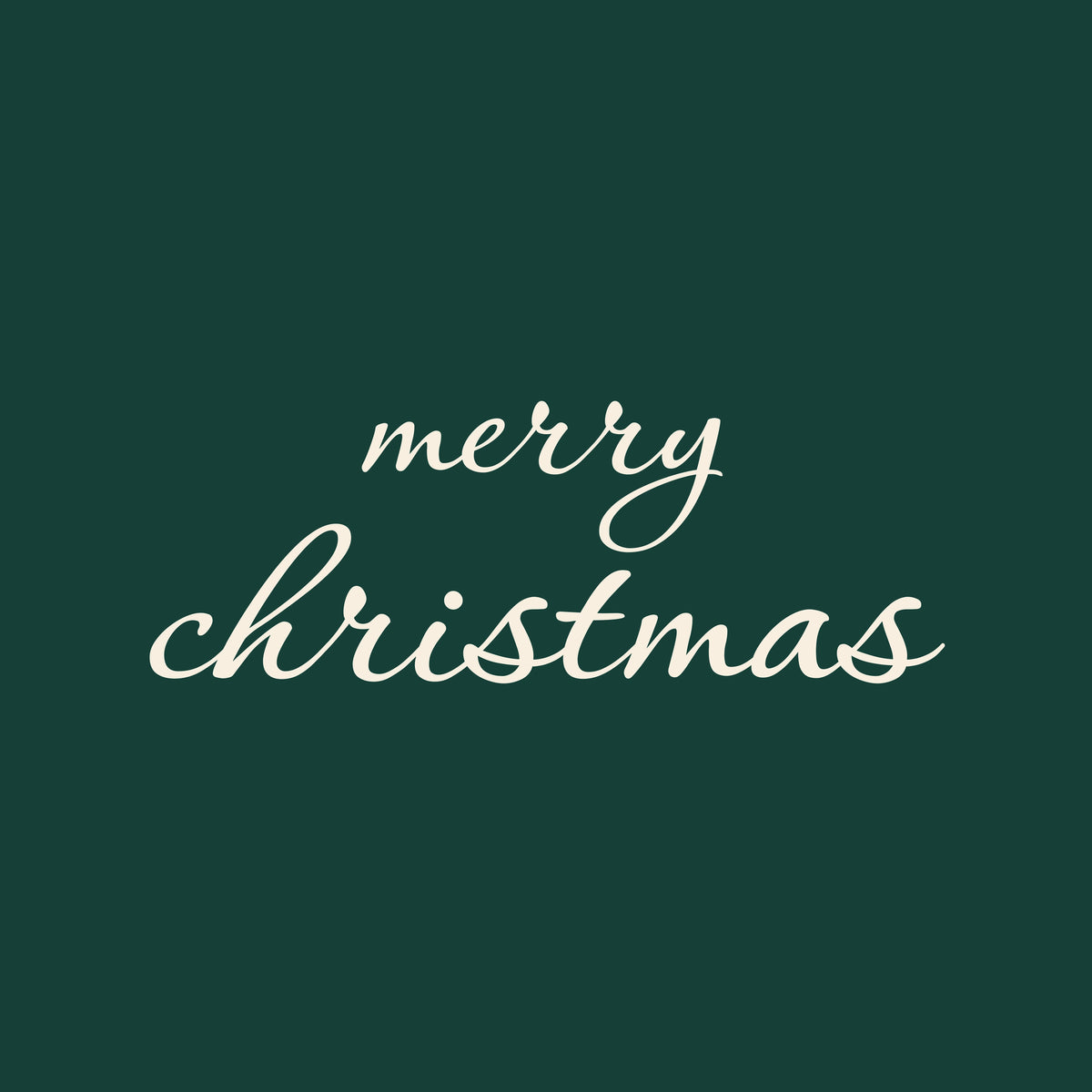 Merry Christmas Green – Muster 001_363