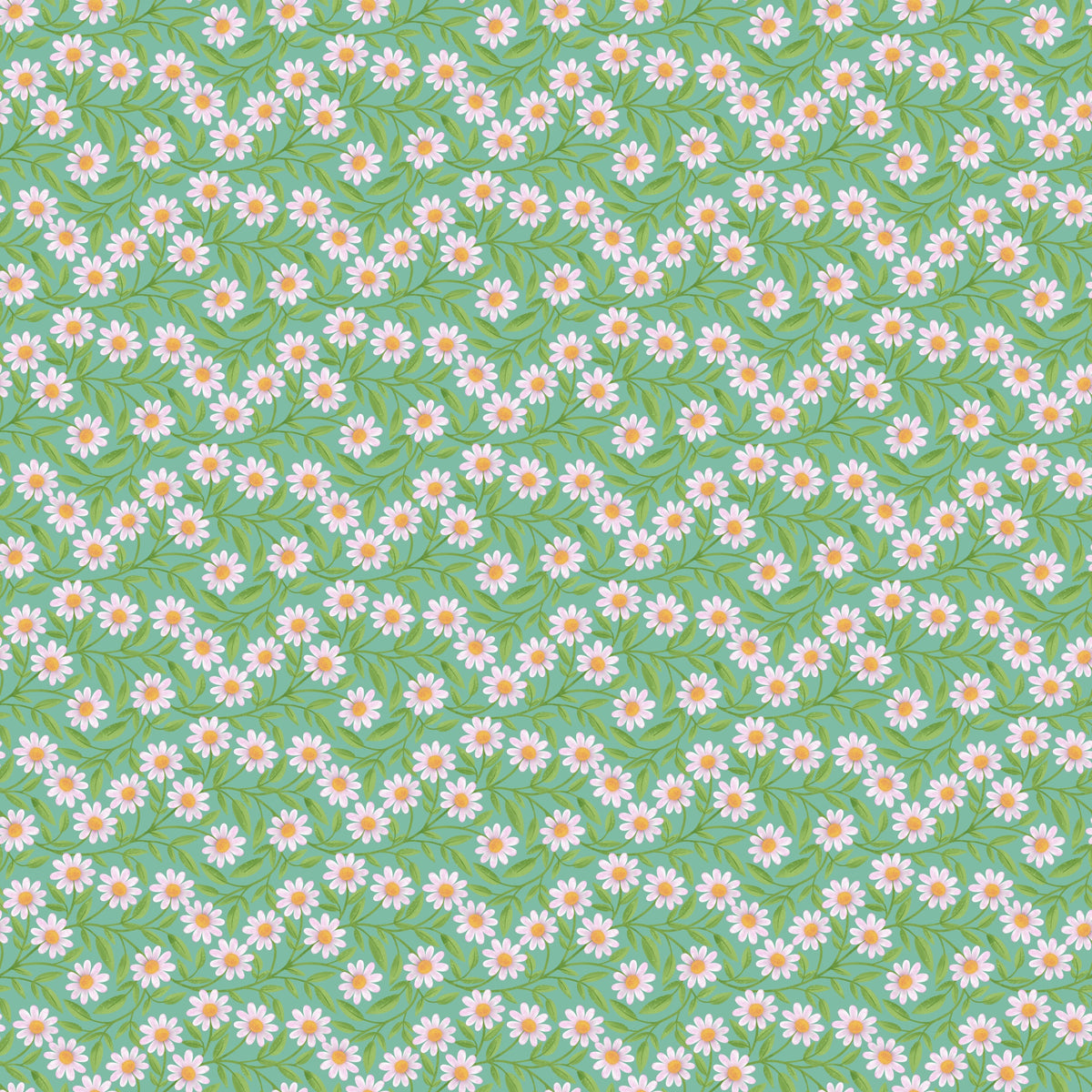 Daisy Delight Salbei – Muster 003_010_01