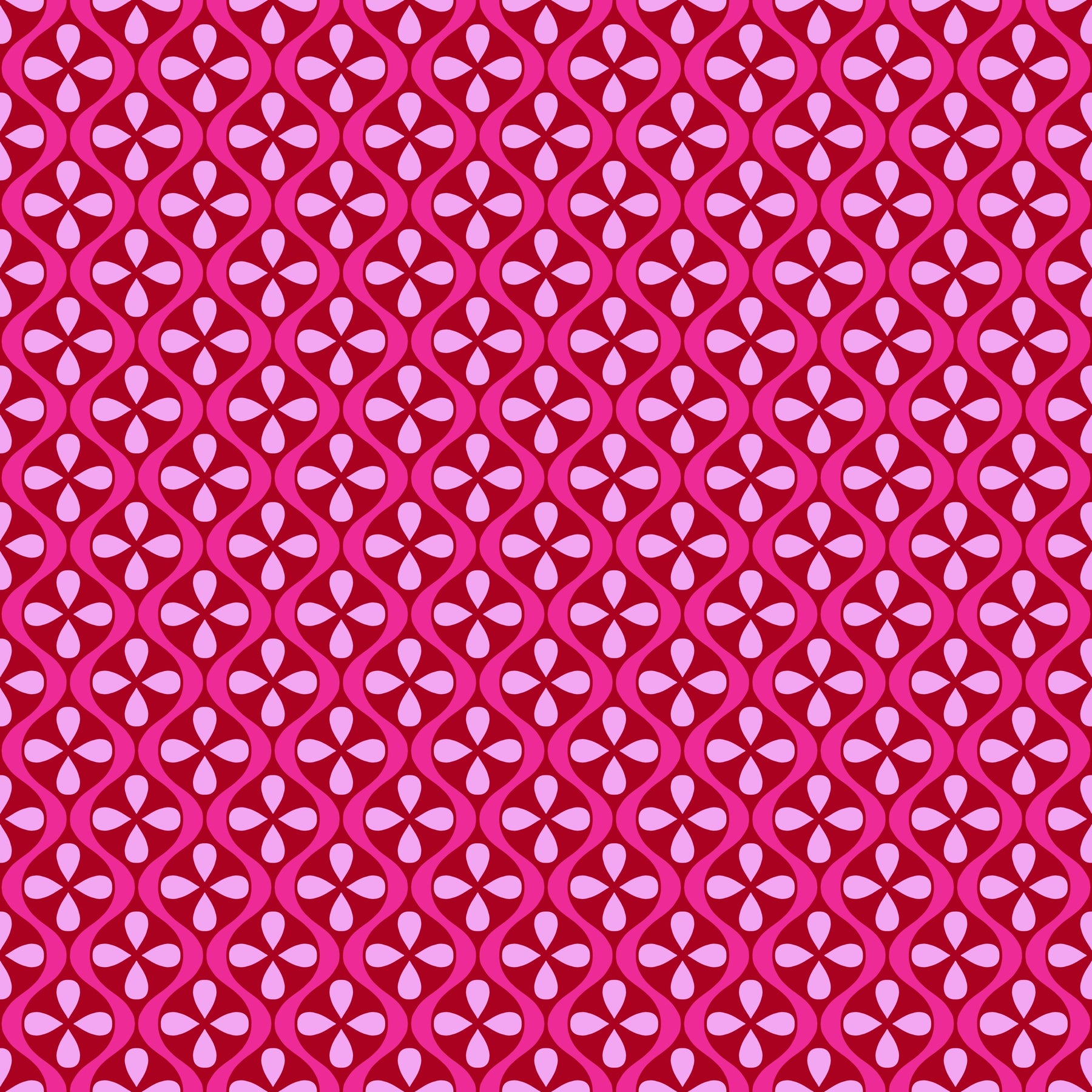 Klawitter Rot/Rosa – Muster 003_023_02