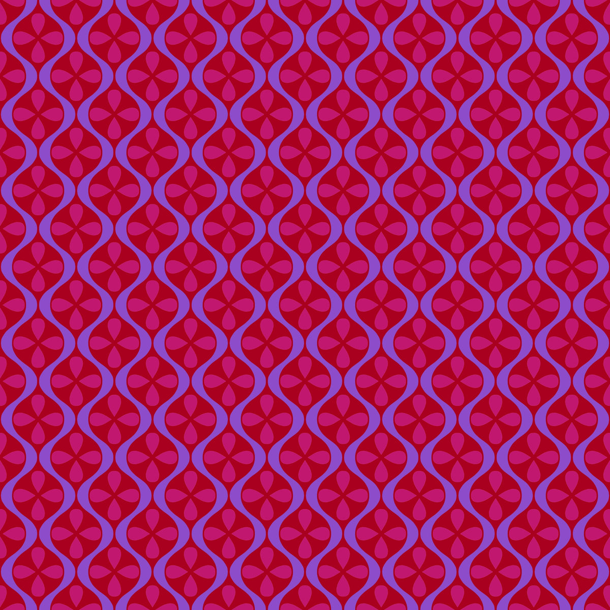 Klawitter Rot/Lila – Muster 003_023_03