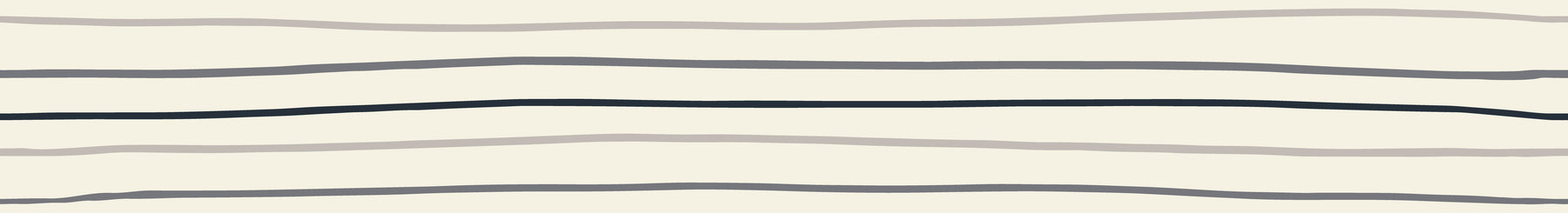 Handgezeichnete Querstreifen Creme/Grau – Muster 008_007_02
