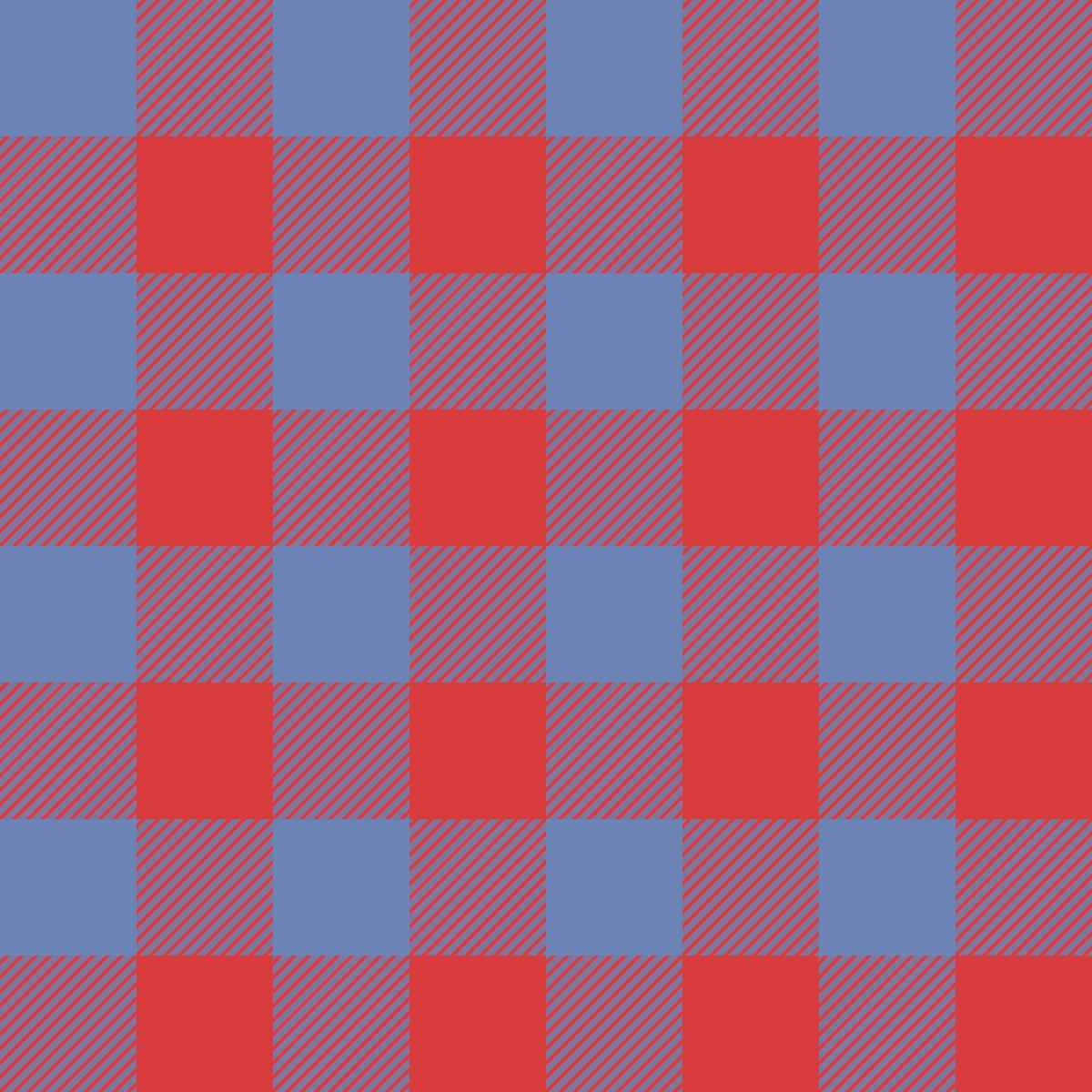 Colour Gingham Rot – Muster 009_001_01