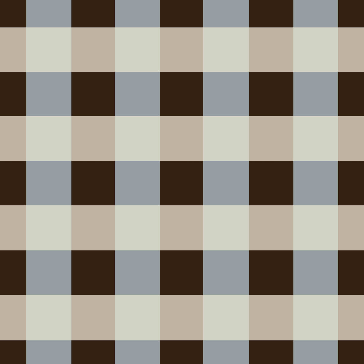 Chocolate Gingham – Muster 004_008