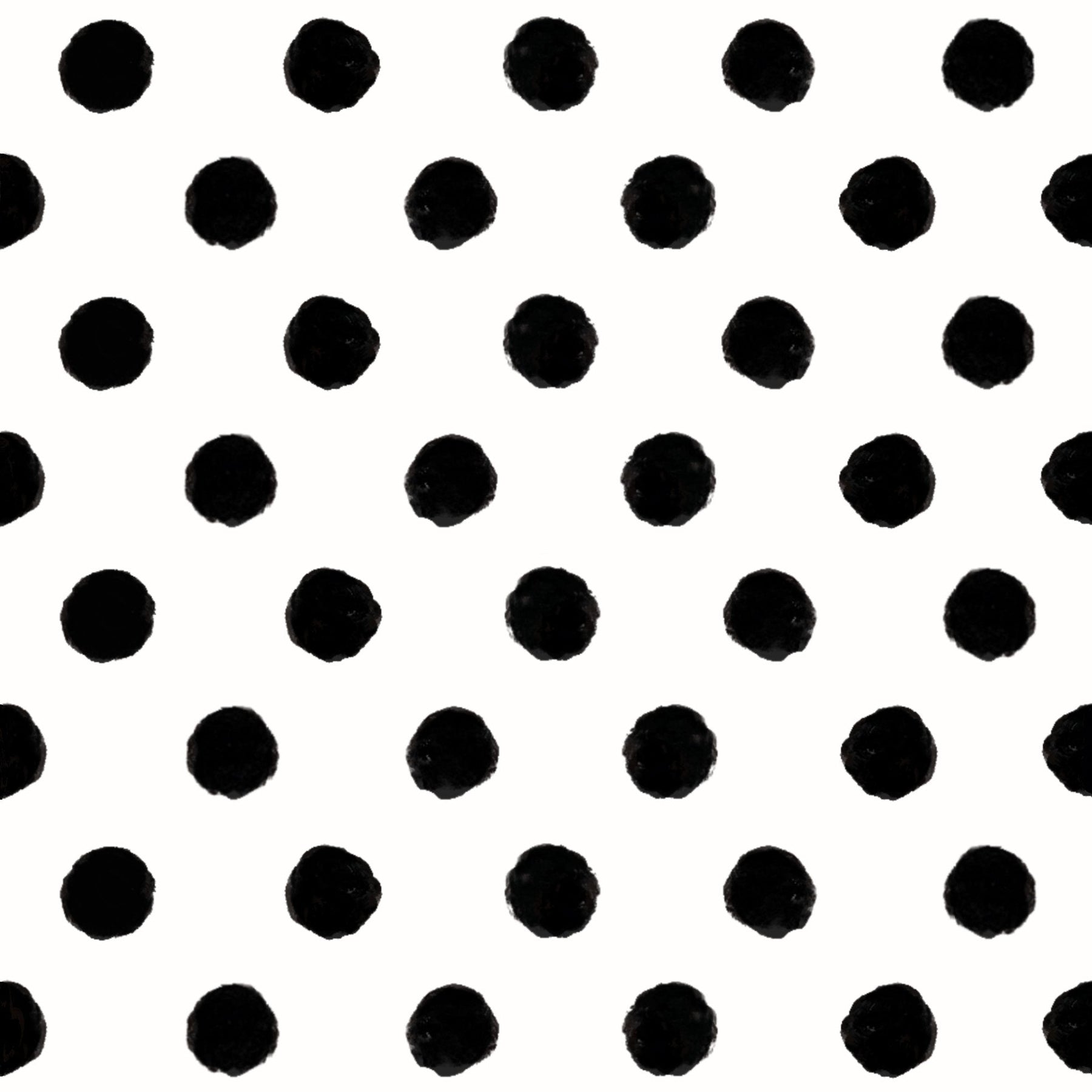 Polka Dots, Black and White – Muster 004_001